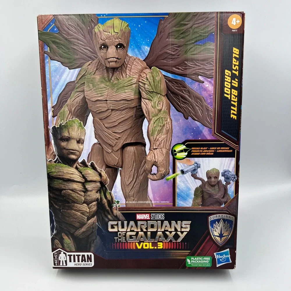 Hasbro Guardians of the Galaxy Blast 'N Battle Groot Action Figure - Picture 4 of 5